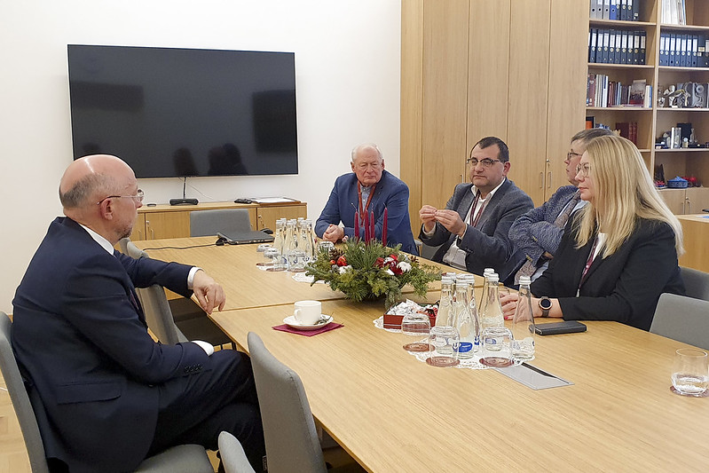 Director of Klaipėda University Hospital Visits Faculty of Medicine