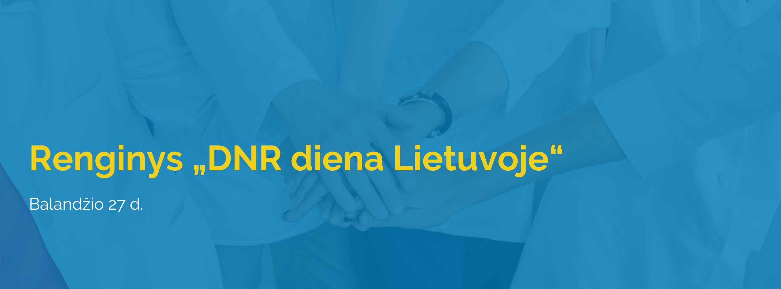 MedGen DNR diena Lietuvoje