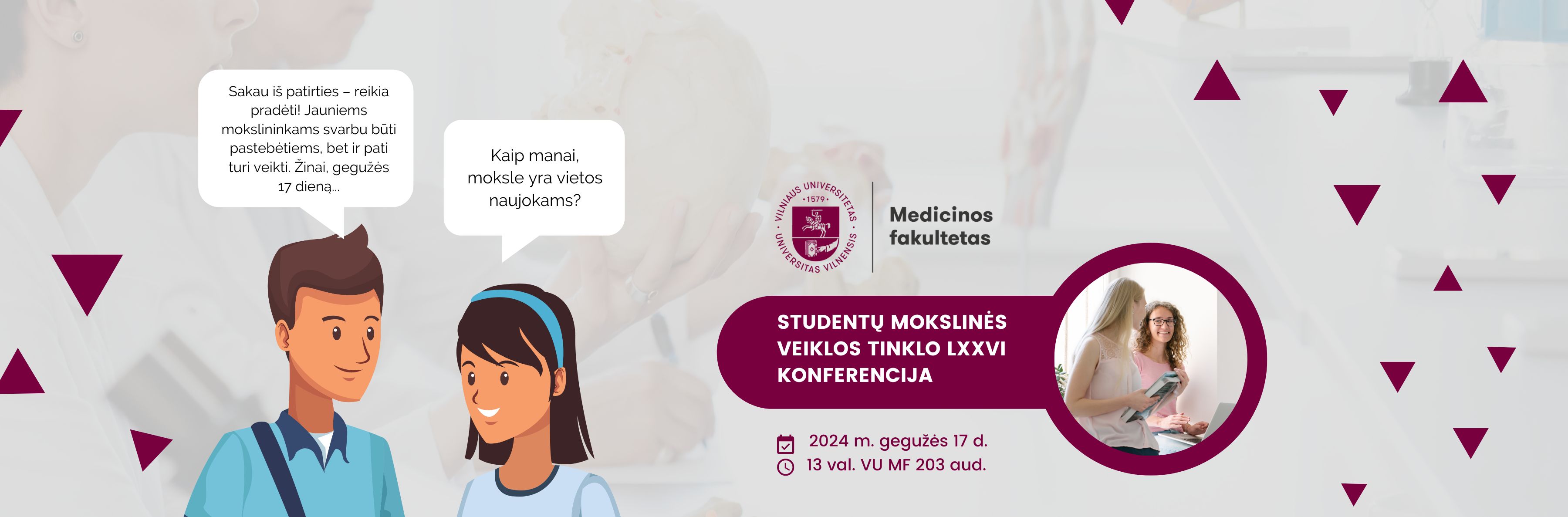 SMVT konferencija 2024 renginiams 2